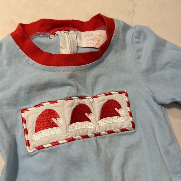 Southern Swells Christmas PJ’s 3-6M - Picture 2 of 6